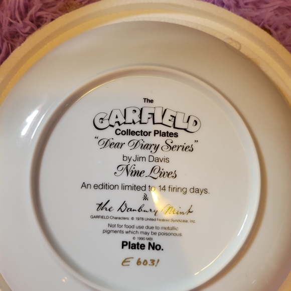 Garfield plate - Picture 2 of 2
